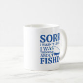 Mug Je Pensais À La Pêche (Devant droit)