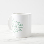 Mug Je Pensais À Mes Plantes (Devant gauche)