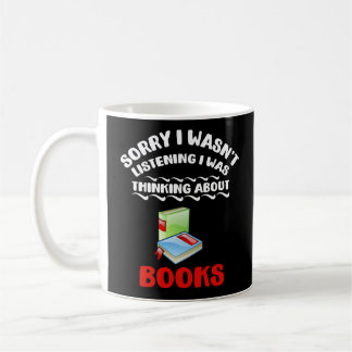 Mug Je pensais au lecteur de livres
