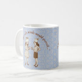 Mug « Je pensais que des esprits plus calmes prévaudra (Devant gauche)