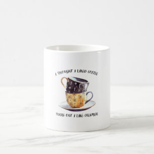 Mug Je Pensais Que J'Aimais Le Café Il S'Avère Que J'A