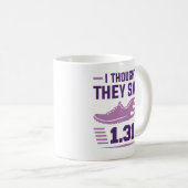 Mug Je Pensais Qu'Ils Disaient 2,31 Km (Devant droit)