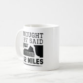 Mug Je Pensais Qu'Ils Disaient 4,62 Km (Devant gauche)