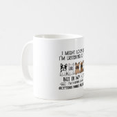 Mug Je pense à devenir plus de Français (Devant gauche)
