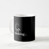Mug Je pense à un bâton pour les penseurs (Devant gauche)
