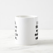 Mug Je pense, donc nous n'avons rien en commun (Centre)