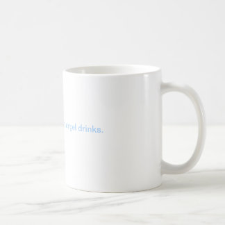 Mug Je pense mes boissons d'ange gardien
