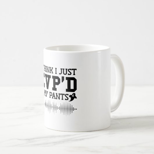 Mug Je Pense Que Je N'Ai Fait Que Péter Mon Pantalon C (Devant droit)