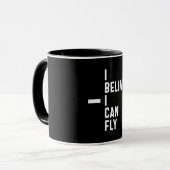 Mug Je Pense Que Je Peux Voler Inspirational Entrepren (Devant gauche)