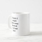 Mug Je pense que je pourrais avoir au-dessus d'espéré (Devant gauche)