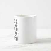 Mug Je pense que je suis génial que vous devriez renco (Centre)