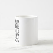 Mug Je pense que je suis génial, vous devriez rencontr (Centre)