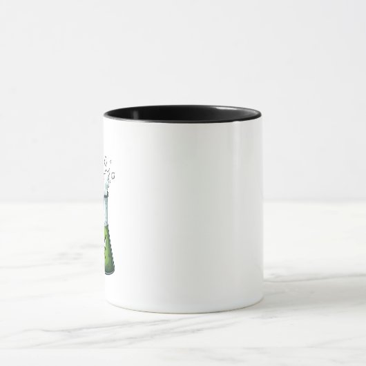 Mug Je pense que vous surréagissez à la science Nerd a (Centre)
