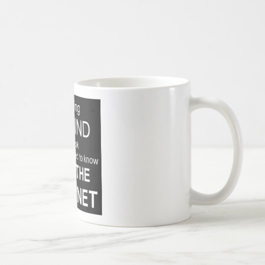 Mug Je perds MON ESPRIT (Droite)