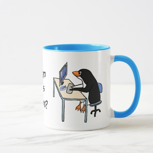 Mug Je peux a Linux ? (Droite)