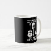 Mug Je peux avoir l'air de t'écouter T-shirt rétro Gui (Devant droit)