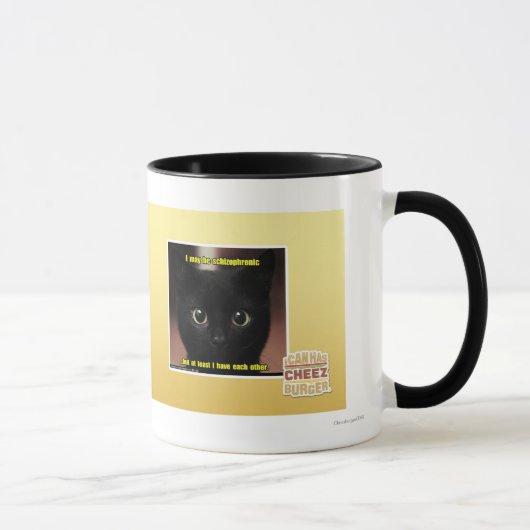 Mug Je peux être schizophrène (Droite)