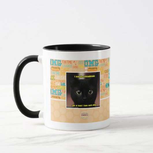 Mug Je peux être schizophrène (Gauche)