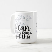 Mug Je peux faire des choses difficiles (Arbre de Vie (Devant gauche)