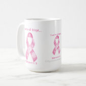 Mug Je peux faire tout des choses par le cancer du (Devant gauche)