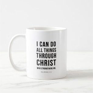 Mug Je peux faire toutes choses Philippiens 4:13