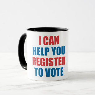 MUG JE PEUX VOUS AIDER À VOTER