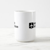 Mug je pilote j'avion de mouche (Centre)