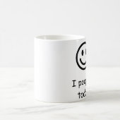 Mug Je pooped aujourd'hui (Centre)