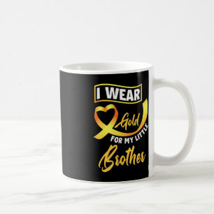 Mug Je Porte De L'Or Pour Mon Petit Frère Cancer De L'