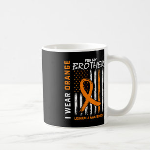 Mug Je Porte De L'Orange Pour Brother Leukemia Sensibi