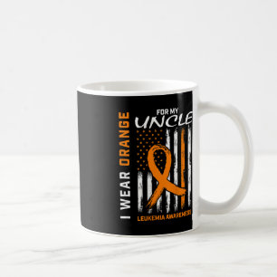 Mug Je Porte De L'Orange Pour Mon Oncle Leucémie Amer