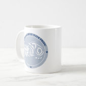 Mug Je porte des cheveux de chat avec fierté (Devant gauche)