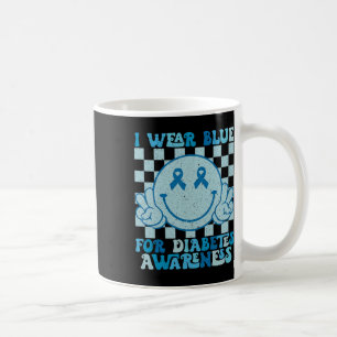 Mug Je Porte Du Bleu Pour Le Mois De Sensibilisation A