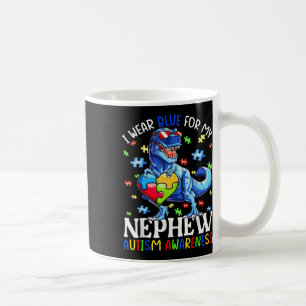 Mug Je Porte Du Bleu Pour Ma Sensibilisation sur l'aut