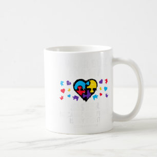 Mug Je porte du bleu pour ma sœur, je me bats pour la