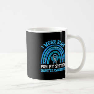 Mug Je Porte Du Bleu Pour Ma Soeur Siste De Sensibilis
