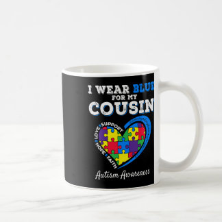 Mug Je Porte Du Bleu Pour Mon Cousin Sensibilisation s