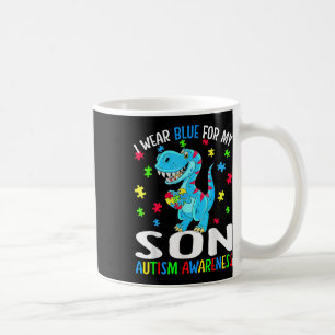 Mug Je Porte Du Bleu Pour Mon Fils Sensibilisation sur