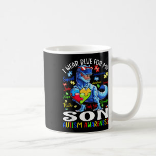 Mug Je Porte Du Bleu Pour Mon Fils Sensibilisation sur