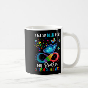 Mug Je Porte Du Bleu Pour Mon Frère Autisme Puzzle Pap