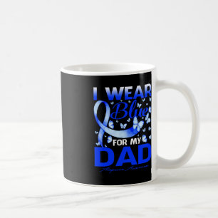 Mug Je Porte Du Bleu Pour Mon Père Alopecia Beurre De