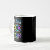 Mug Je Porte Du Blues Pour Ma Fille Sensibilisation su (Devant gauche)
