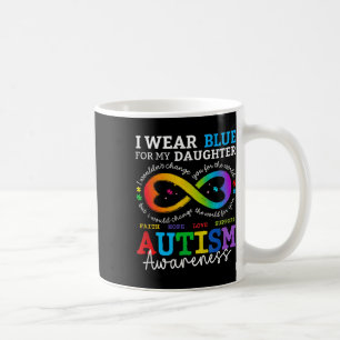 Mug Je Porte Du Blues Pour Ma Fille Sensibilisation su