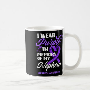 Mug Je Porte Du Purple En Mémoire De Mon Surdose Nephe
