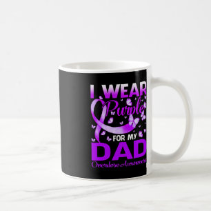 Mug Je Porte Du Purple Pour Mon Papa Beurre De Sensibi
