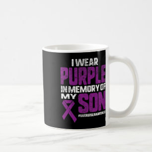 Mug Je Porte Du Purpleen Dans Le Ribbo De Sensibilisat
