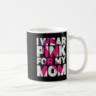 Mug Je Porte Du Rose Pour Ma Mère Rite De Sensibilisat