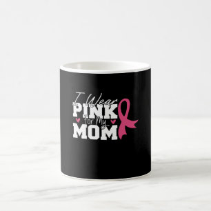 Mug Je Porte Du Rose Pour Ma Mère Sensibilisation Au C