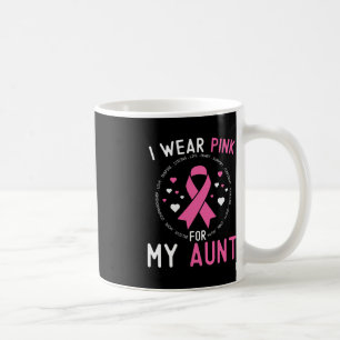 Mug Je Porte Du Rose Pour Ma Tante Soutien Contre Le C