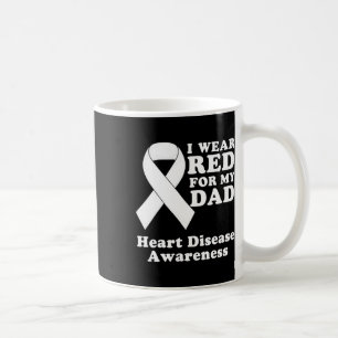 Mug Je Porte Du Rouge Pour Mon Père Sensibilisation au